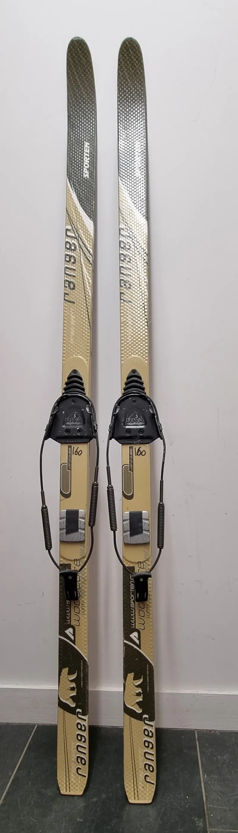 Sporten Ranger 160cm Waxing Nordic Ski with Riva 3 Binding